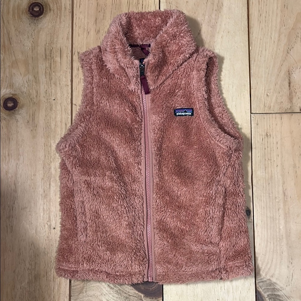 Patagonia Pink Fleece Vest